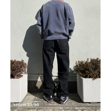 US Levi's 550-0260 Relaxed Tapered Leg Jeans - Black