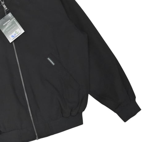 Weatherproof Microfiber Golf Jacket - Black