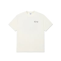 Polar Contrast Tee | Fill Logo - Ivory/Black