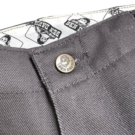 US Ben Davis Original Ben's Work Pants - Charcoal