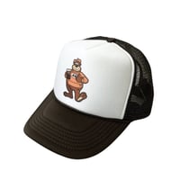 Trucker Hat USA A&W Bear - Brown