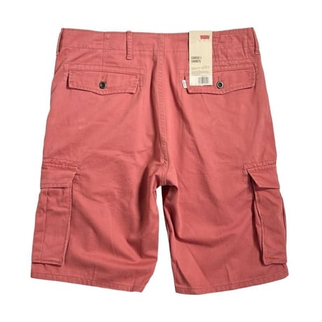 Levi's Cotton Cargo Shorts - Faded Red