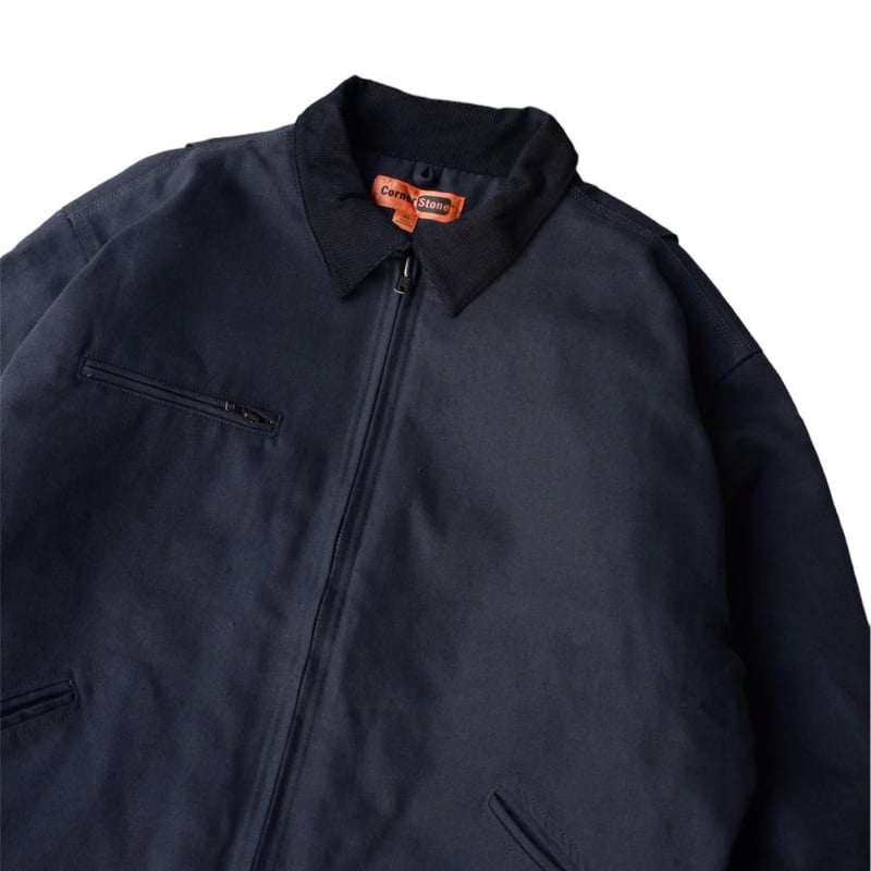 Corner Stone Duck Cloth Work Jacket - Navy | RULEZ