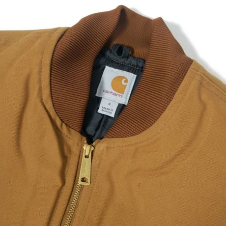 US Carhartt V01 Duck Vest - Carhartt Brown