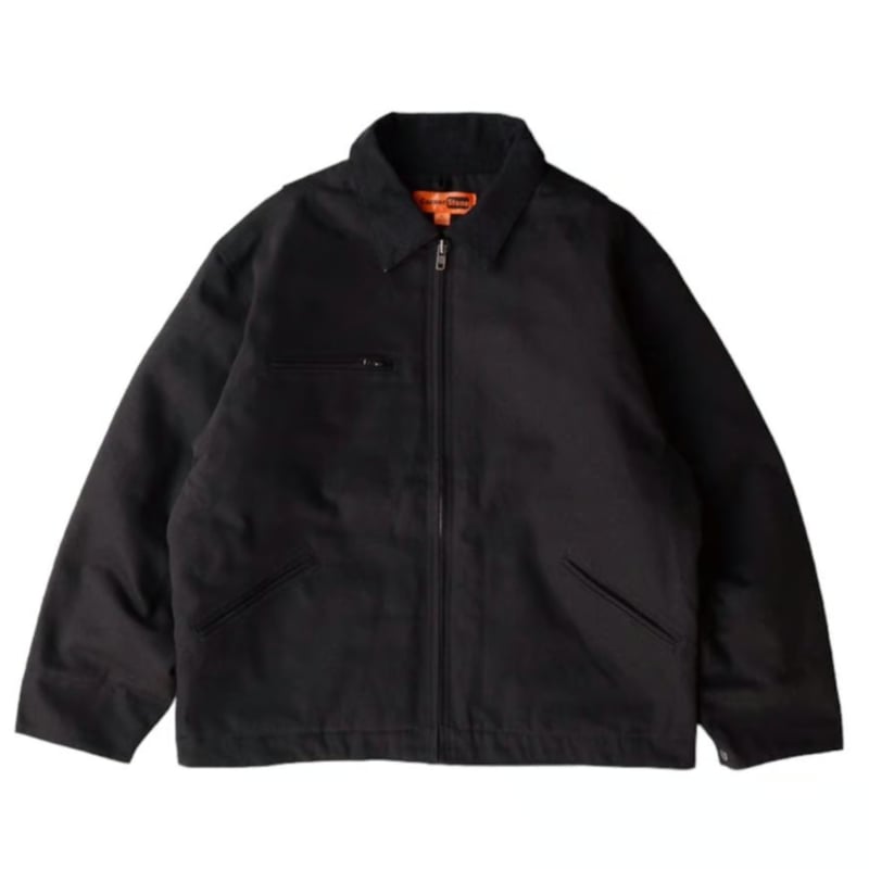 Corner Stone Duck Cloth Work Jacket - Black | R