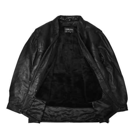 Deadstock Leather Jacket - Black