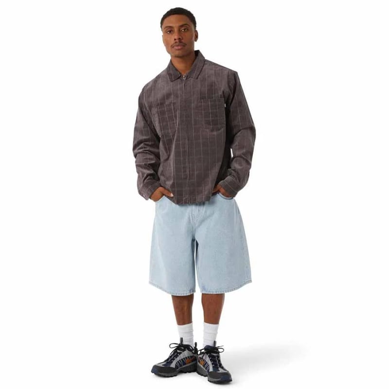 HUF Trenton Zip Shacket - Raisn | RULEZ