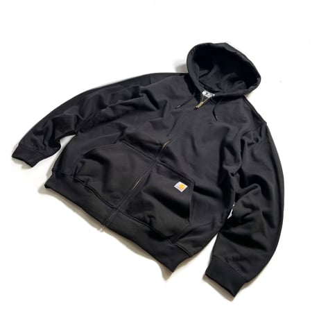 US Carhartt Loose Fit Midweight Full-Zip Sweatshirts - Black