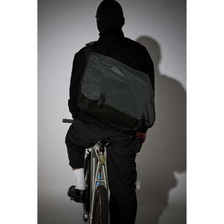Packing Reflective Messenger Bag - Black [PA-058]