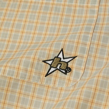 HUF H Star Plaid Shirts - Putty