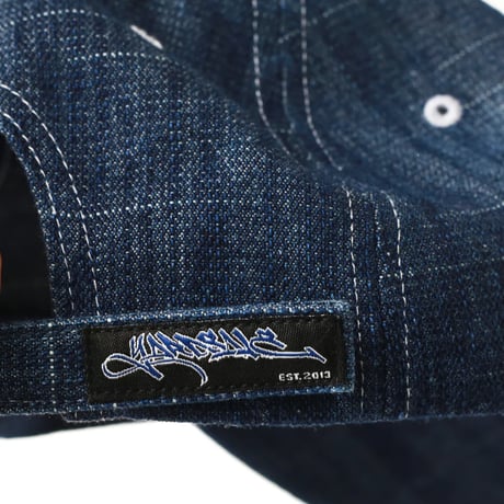 Yardsale Faded Slub Denim Cap - Light Blue