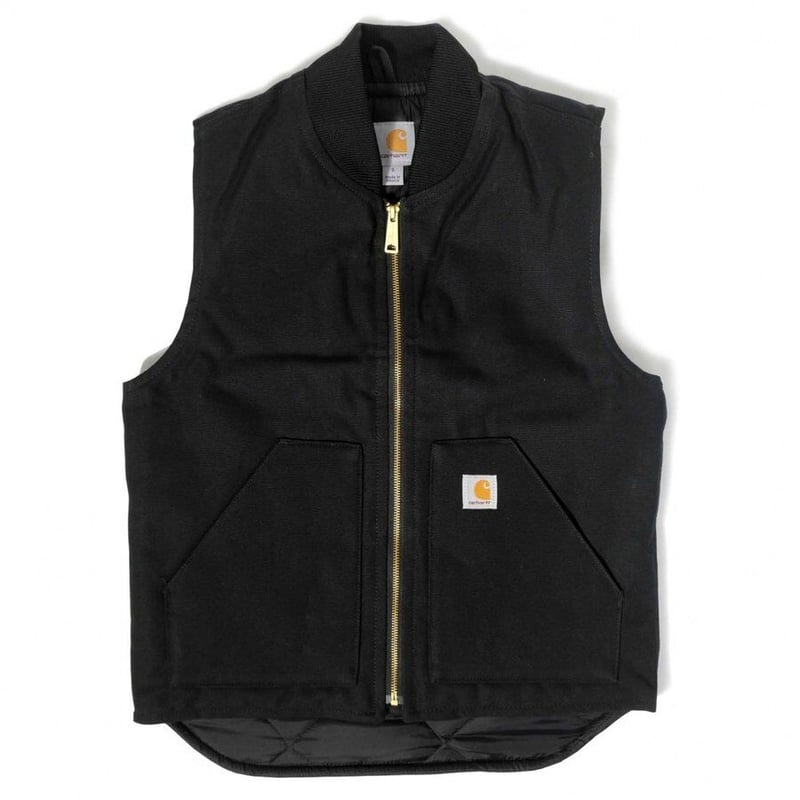 US Carhartt V01 Duck Vest - Black | RULEZ US Carhartt V01 Duck Vest - Black | RULEZ