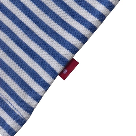 Levis Boxy Polo Sone Stripe - Sunshine Blue