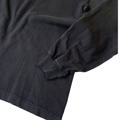 Los Angeles Apparel 6.5oz L/S Polo T-Shirts - Black [18417GD]