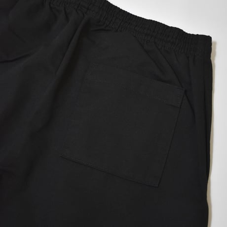 Los Angeles Apparel Poly Cotton Wide Leg Prisoner Pants - Black