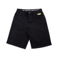 Homeboy x-tra Monster Denim Shorts - Washed Black