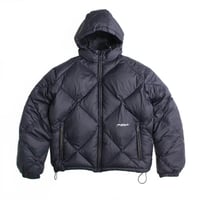 Yardsale Diamond Down Puffer Jacket - Navy