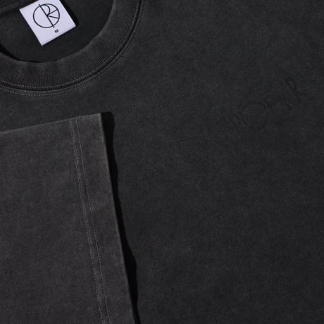 Polar Contrast Tee | Stroke Logo - Silver Black/Black