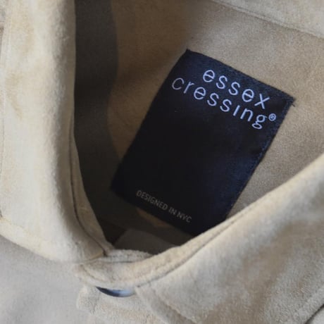 Essex Crossing Suade Shirts - Khaki