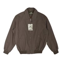 Weatherproof Microfiber Golf Jacket - Brown
