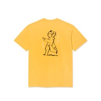 Polar Skate Co. Dual Living Tee - Yellow