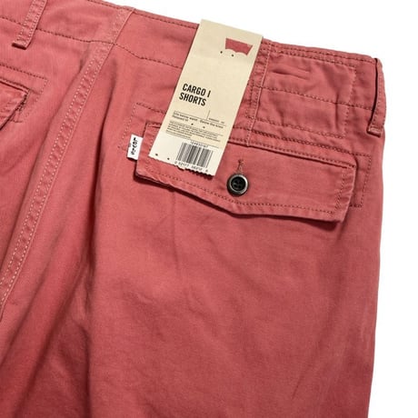 Levi's Cotton Cargo Shorts - Faded Red