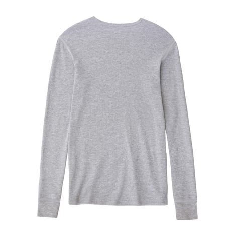 Los Angeles Apparel Poly-Cotton Thermal L/S Crewneck [T407]