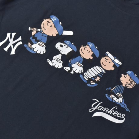 Snoopy NY Yankees S/S Tee - Navy