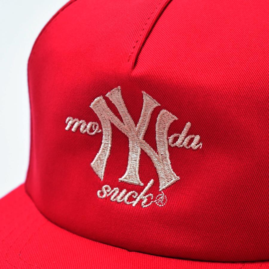 Mondaysuck NYC Hat - Red | RULEZ