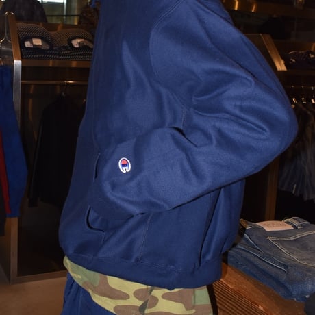 Champion Reverse Weave Arena Pullover Hoodie - Navy