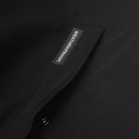 Weatherproof Microfiber Golf Jacket - Black