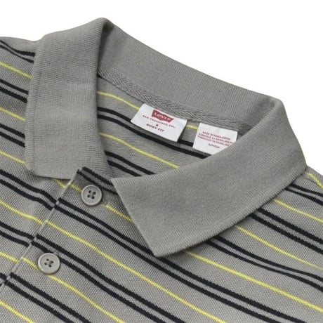 Levis Boxy Polo - Stripe Vintage Khaki