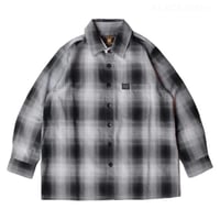 FB County L/S Checker Flanel Shirt - Black/Grey