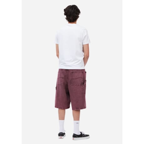Dime Classic Denim Shorts - Wine Washed