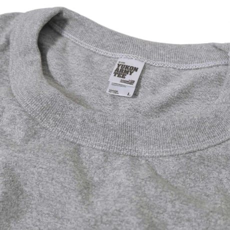 Los Angeles Apparel 8oz S/S Mock Twist Tee - Grey Heather [MT01]