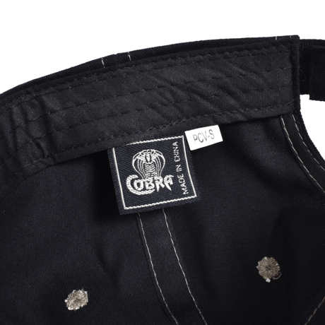 Cobra Caps 6Panel Contrast Stitch Velcro Cap