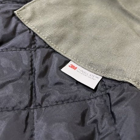 Carhartt USA J130/104050 Washed Duck Insulated Active Jacket - Moss