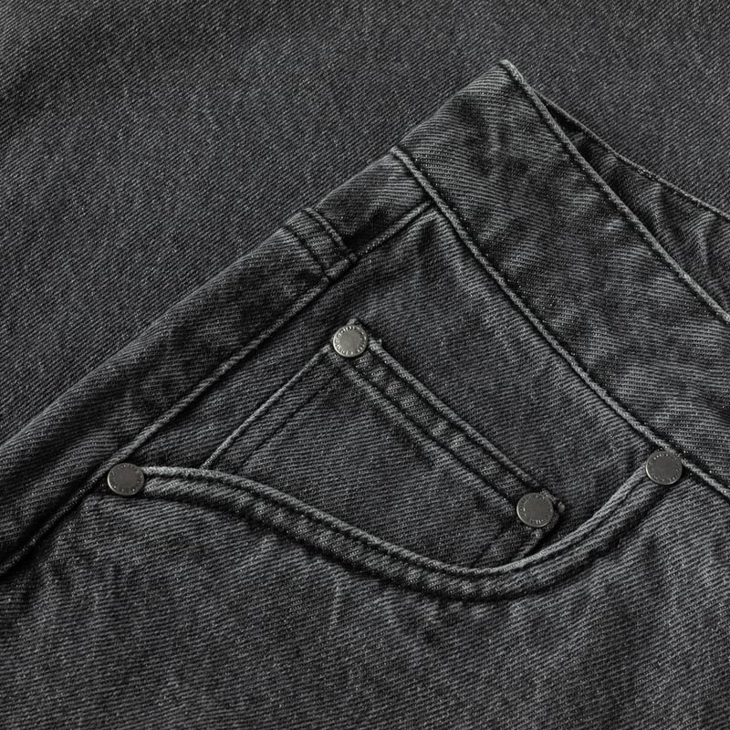 Dime Classic Relaxed Denim Pants - Faded Black