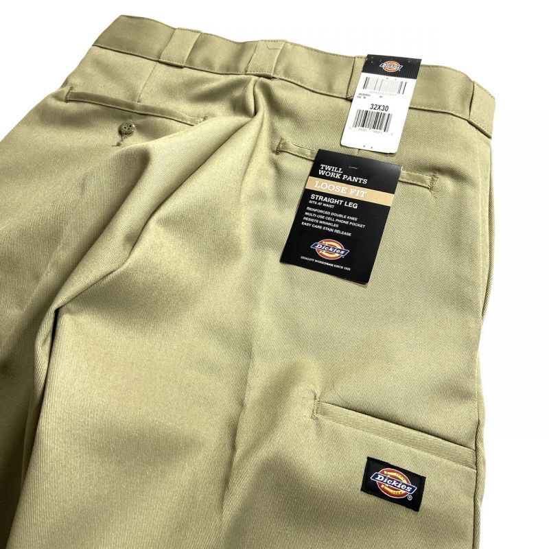 Dickies Loose Fit Double Knee Work Pants - Khak