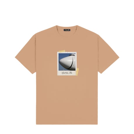 Dime Plane T-Shirt - Hazelnut