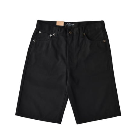 Kno-betta Baggy Denim Shorts - Jet Black