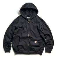 US Carhartt Loose Fit Midweight Full-Zip Sweatshirts - Black