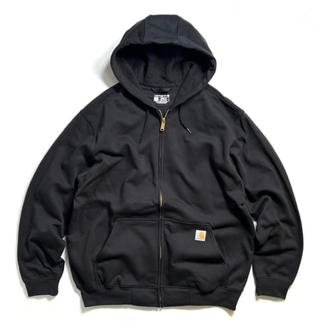 US Carhartt Loose Fit Midweight Full-Zip Sweatshirts - Black