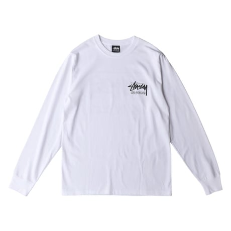 Stussy Chapter L/S Tee "Los Angeles" - White
