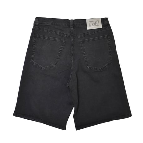 PRO CLUB Heavyweight Baggy Fit Denim Shorts - Black