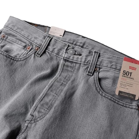 Levi's 501-2370 Original Fit Stretch Jeans - Grey