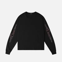 Dime Classic Veins LS T-Shirt - Black