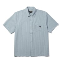 HUF Big Block Striped Shirts - Light Blue