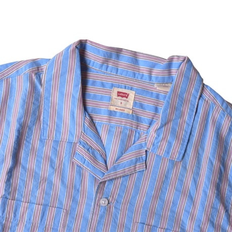 Levis Classic Camp Shirts - Jay Stripe Allure Seersucker 0173