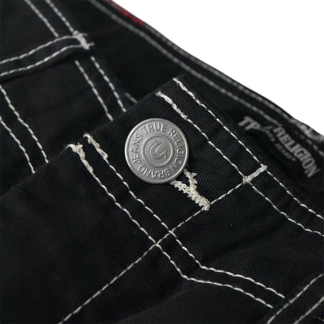 True Religion Cargo Pants - Jet Black